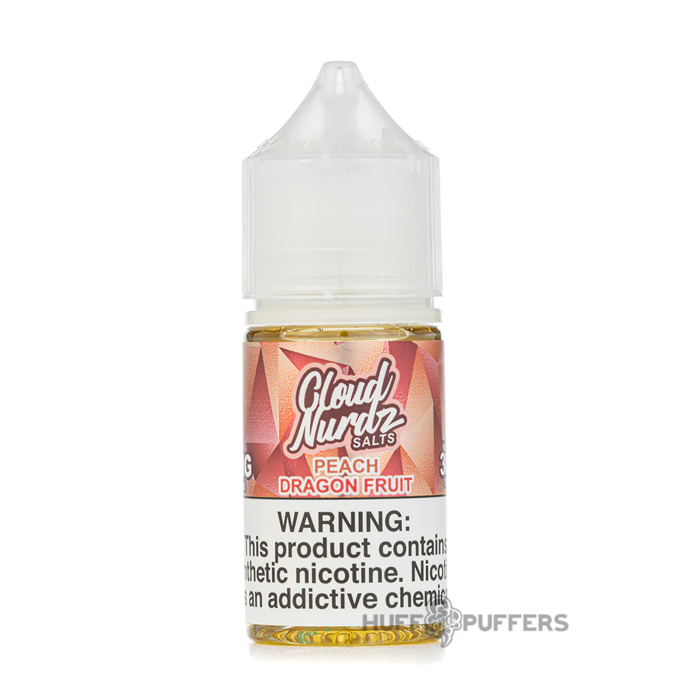 Cloud Nurdz Salts - Peach Dragon Fruit 30mL