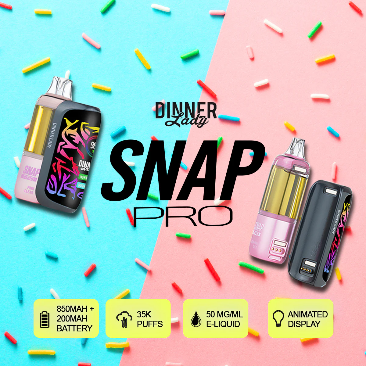 Dinner Lady Snap Pro Disposable Vape - Image 2