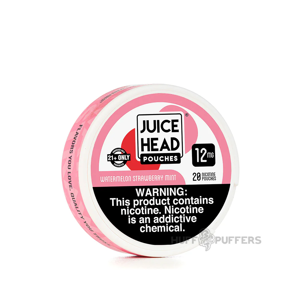 Juice Head Nicotine Pouches - Watermelon Strawberry Mint - Image 3