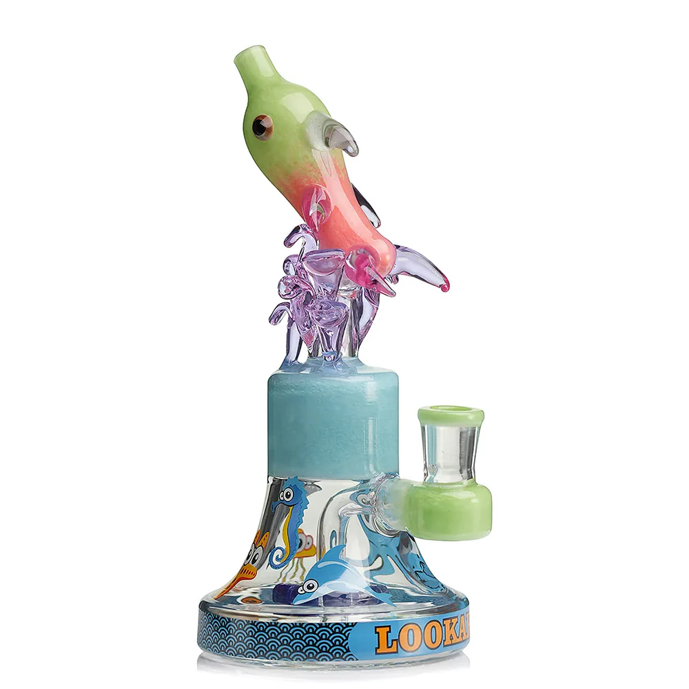 Lookah 9" Cool Ocean World Artistic Dab Rig - Image 4