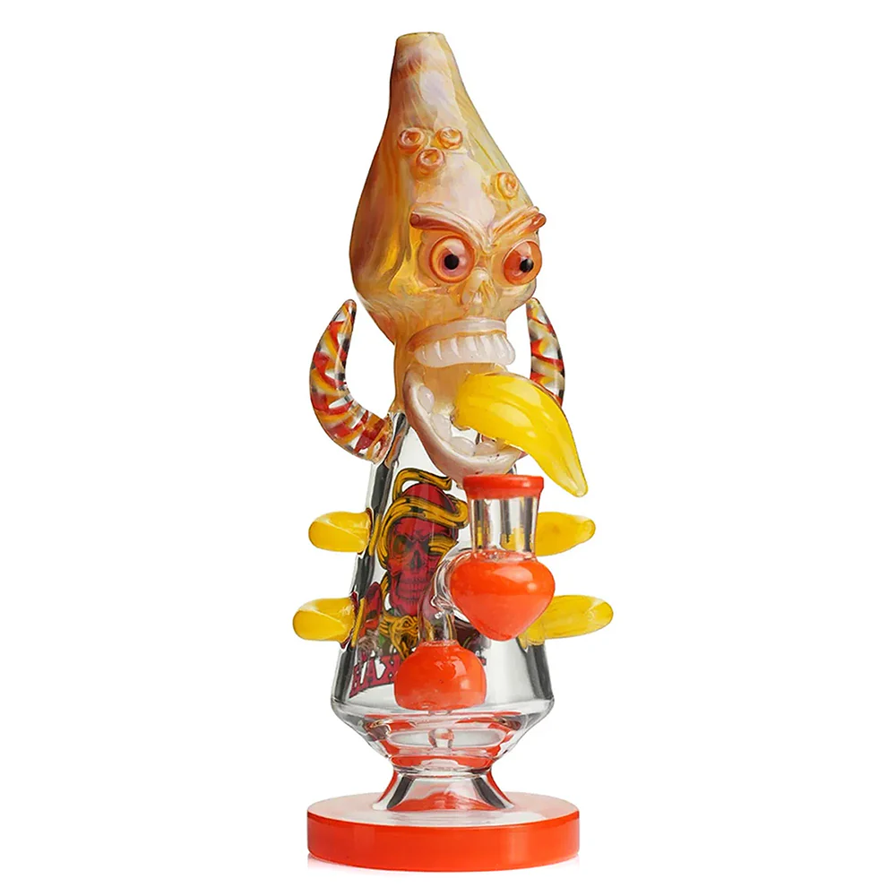 Lookah 11" Cool Skull Bone Dab Rig - Image 3