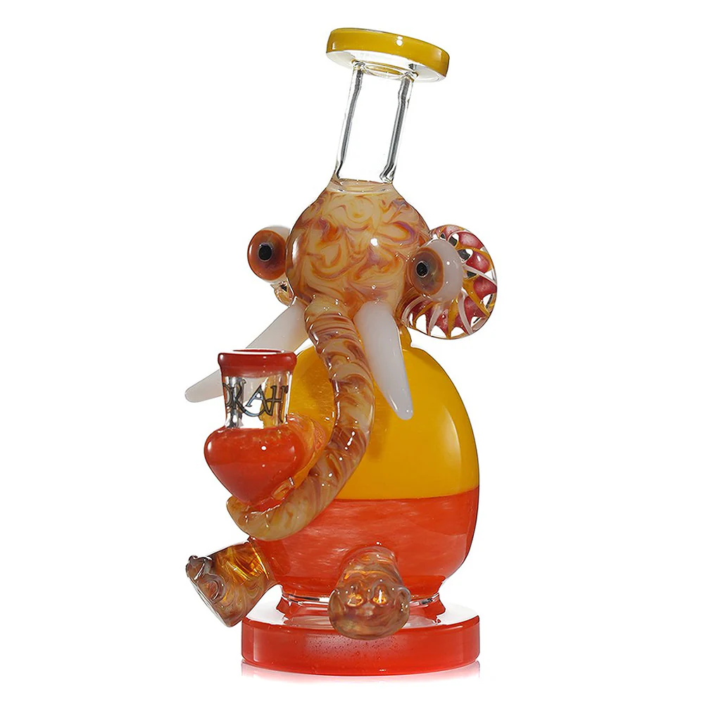 Lookah 9" Mini Multicolored Elephant Dab Rig - Image 4