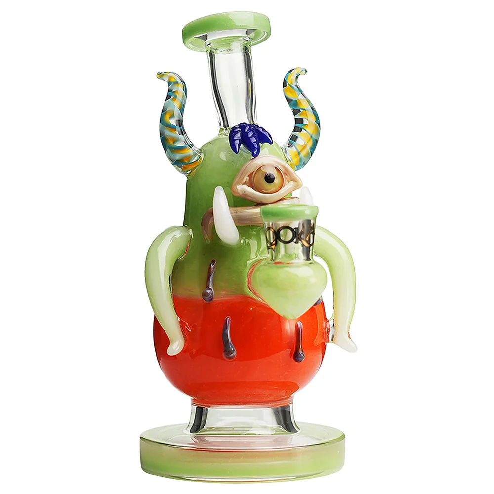 Lookah 8" Mini One-Eyed Big-Bellied Monster Dab Rig - Image 2