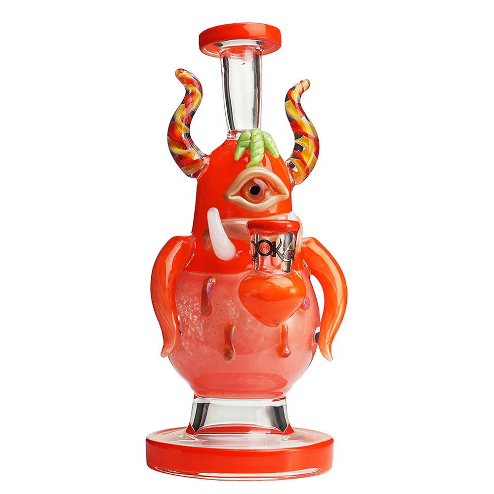 Lookah 8" Mini One-Eyed Big-Bellied Monster Dab Rig - Image 3