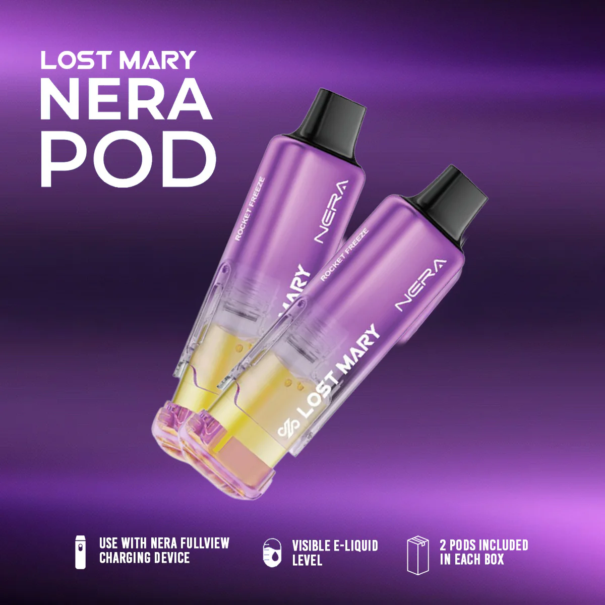 Lost Mary Nera Fullview Pods 5% Nicotine - Image 3