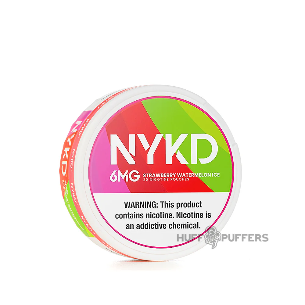 NYKD Nicotine Pouches - Strawberry Watermelon Ice - Image 3