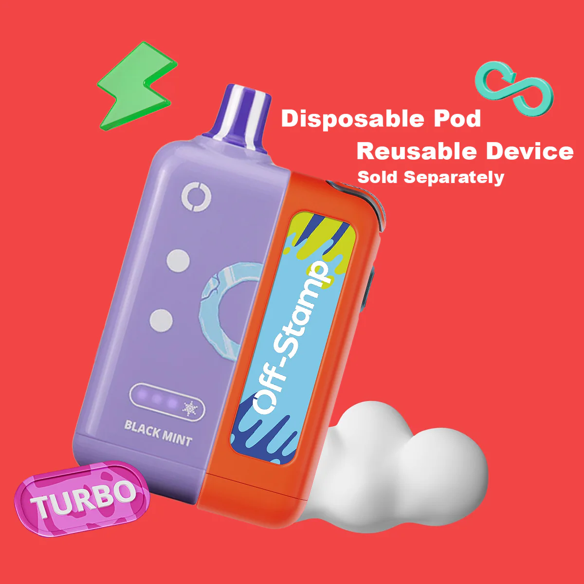 Off-Stamp Ice Cube Pod 5% Nicotine - Image 4