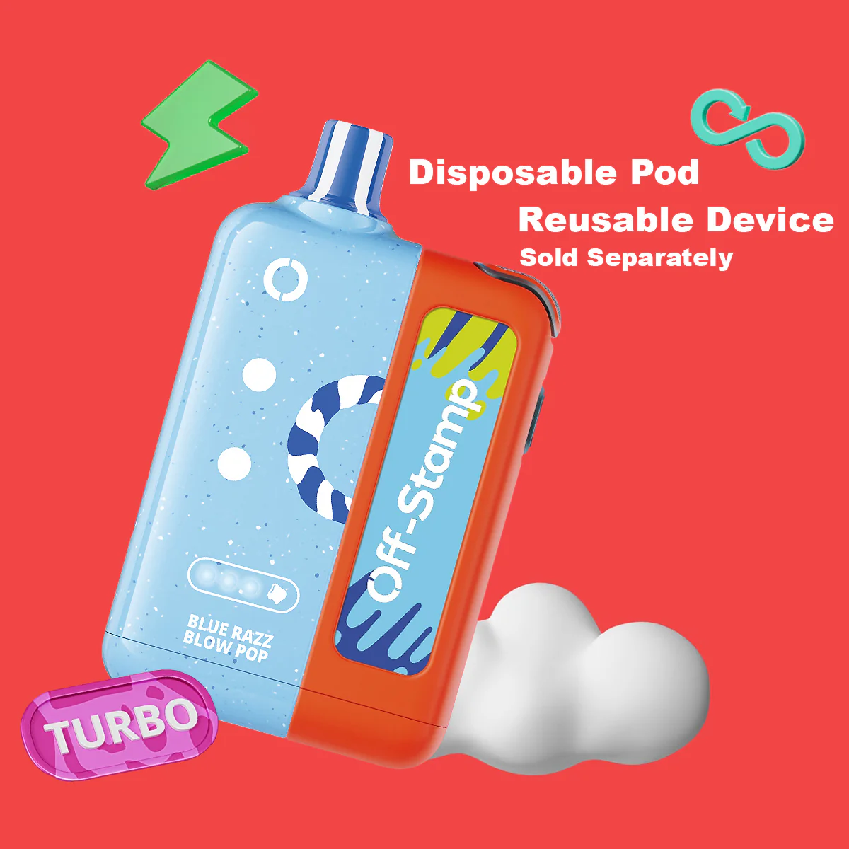 Off-Stamp Sweet Cube Pod 5% Nicotine - Image 4