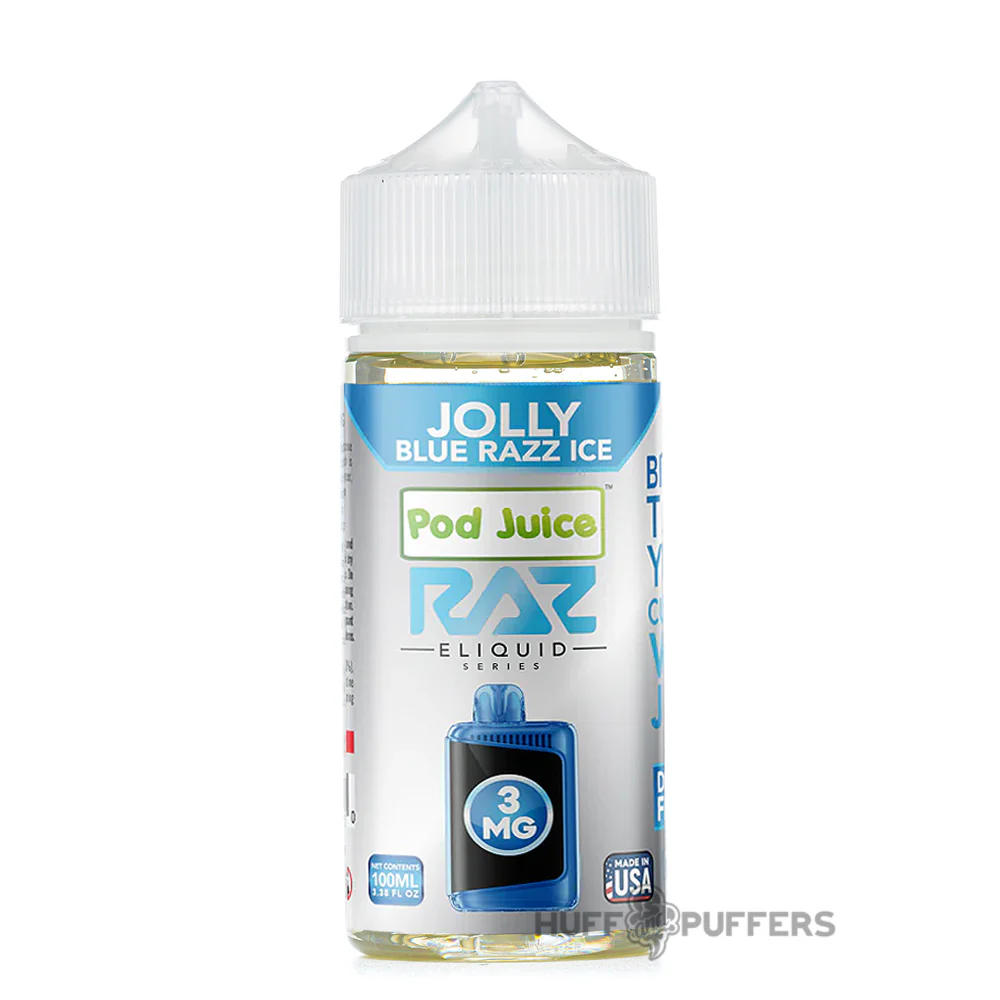 Pod Juice X Raz - Jolly Blue Razz Ice 100mL