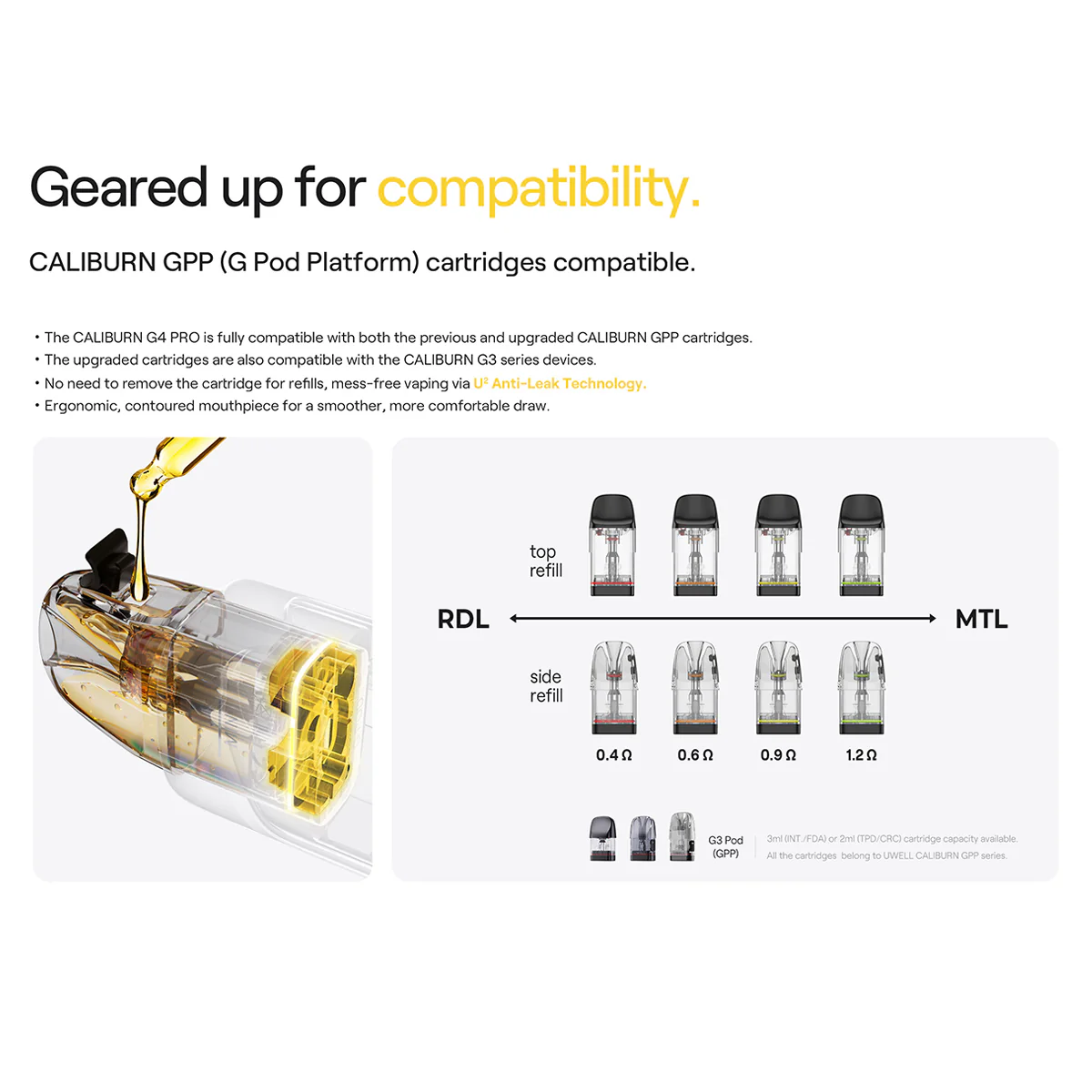 Uwell Caliburn G4 Pro - Image 4